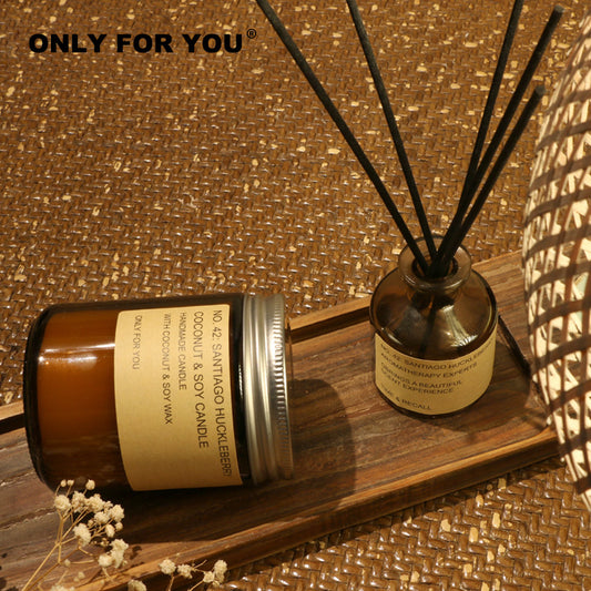 200 grams no fire aromatherapy candle set gift box with hand candlelight fragrant water to born day candle wedding gift